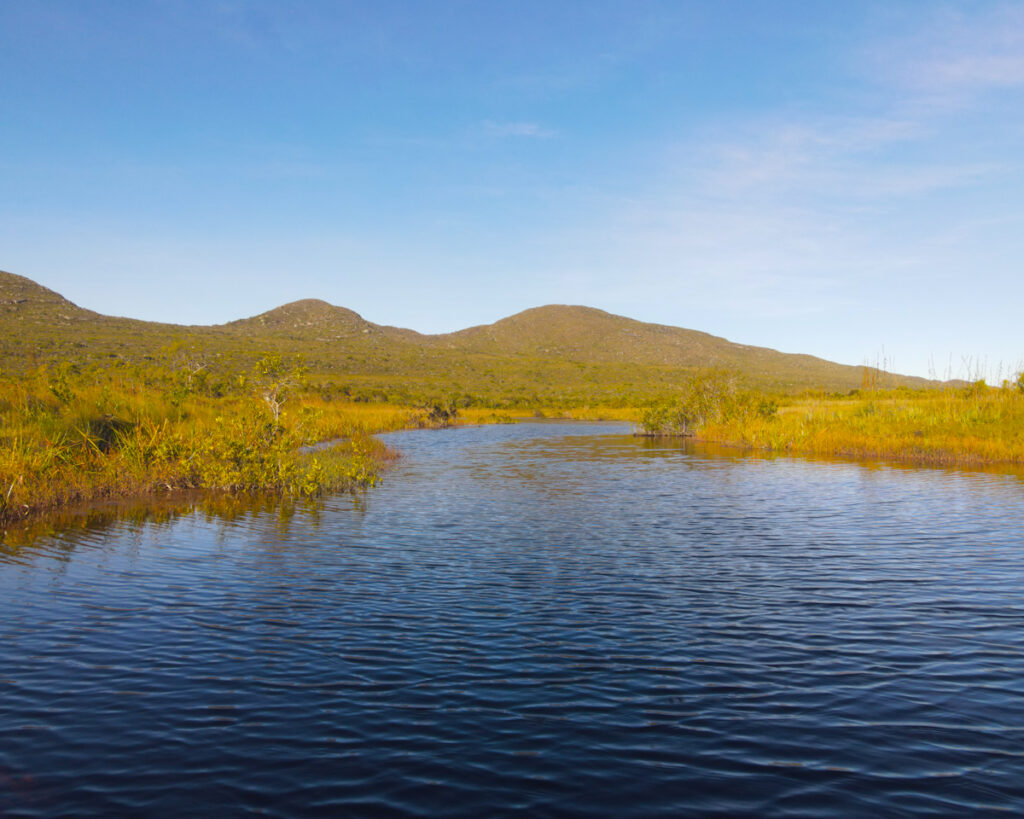 Rio de Contas em fazenda no Gerais em Piatã Chapada Diamantina