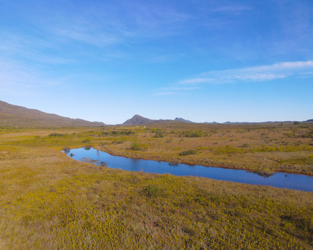 Rio de Contas em fazenda no Gerais em Piatã Chapada Diamantina