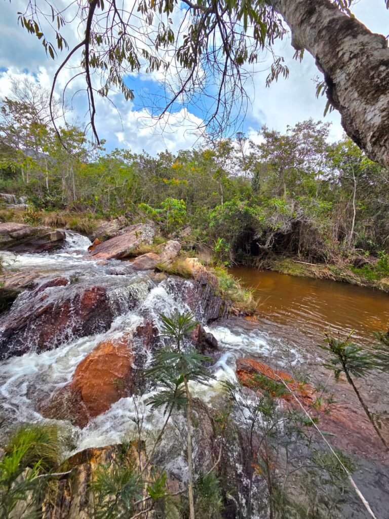 Rio Machado em terreno a venda na Malhada de Areia em Piatã - Chapada Diamantina
