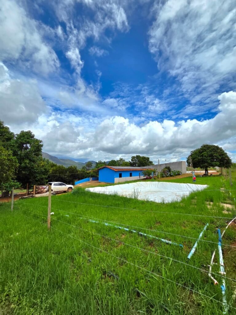 Fechada de casa de sítio para aluguel de temporada em Piatã, na Chapada Diamantina